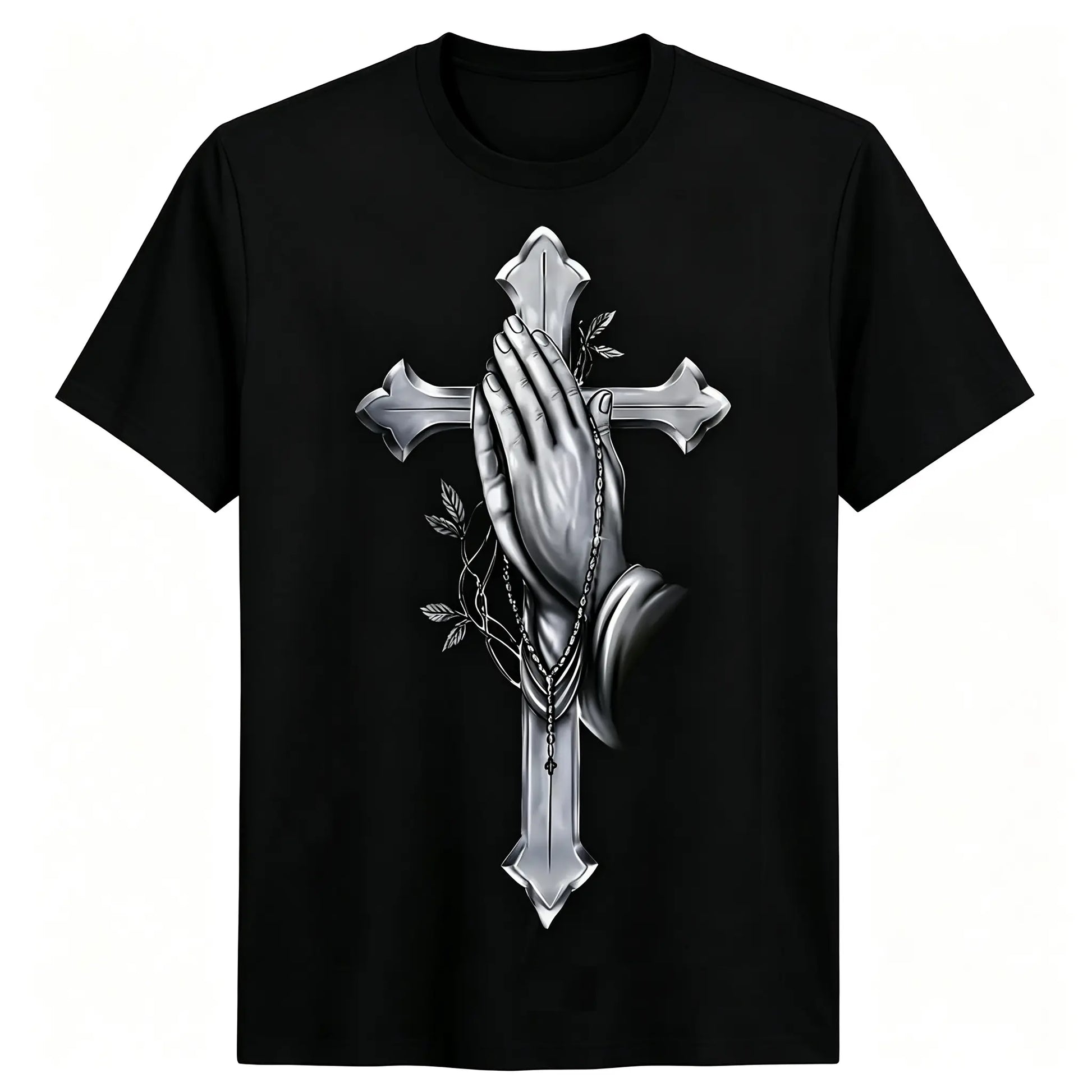 Men'S Vintage Christian Graphic T-Shirt, Soft Cotton Crew Neck Faith Top for Casual Wear, Layers with Denim and Flannel Jackets, Birthday Gift, Cargo