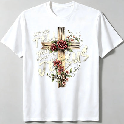 Men'S Vintage Christian Graphic T-Shirt, Soft Cotton Crew Neck Faith Top for Casual Wear, Layers with Denim and Flannel Jackets, Birthday Gift, Cargo
