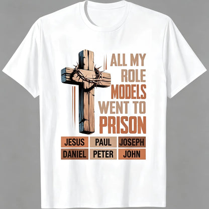 Men'S Vintage Christian Graphic T-Shirt, Soft Cotton Crew Neck Faith Top for Casual Wear, Layers with Denim and Flannel Jackets, Birthday Gift, Cargo